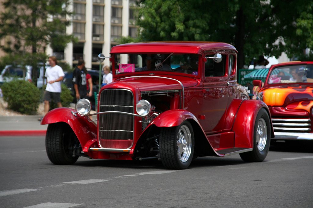 Reno, Virginia St; Car Parade, other ZZ Top car