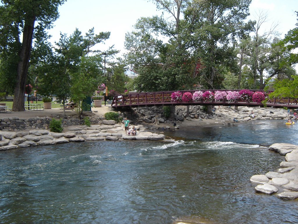 Lovely Bridge at Trukee River Reno NV