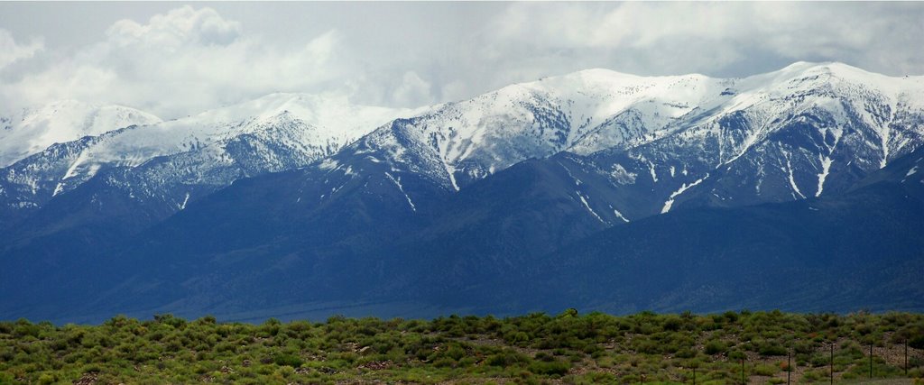 Great basin area in central Nevada