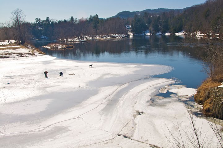 Ice Fishing-Connecticut River
