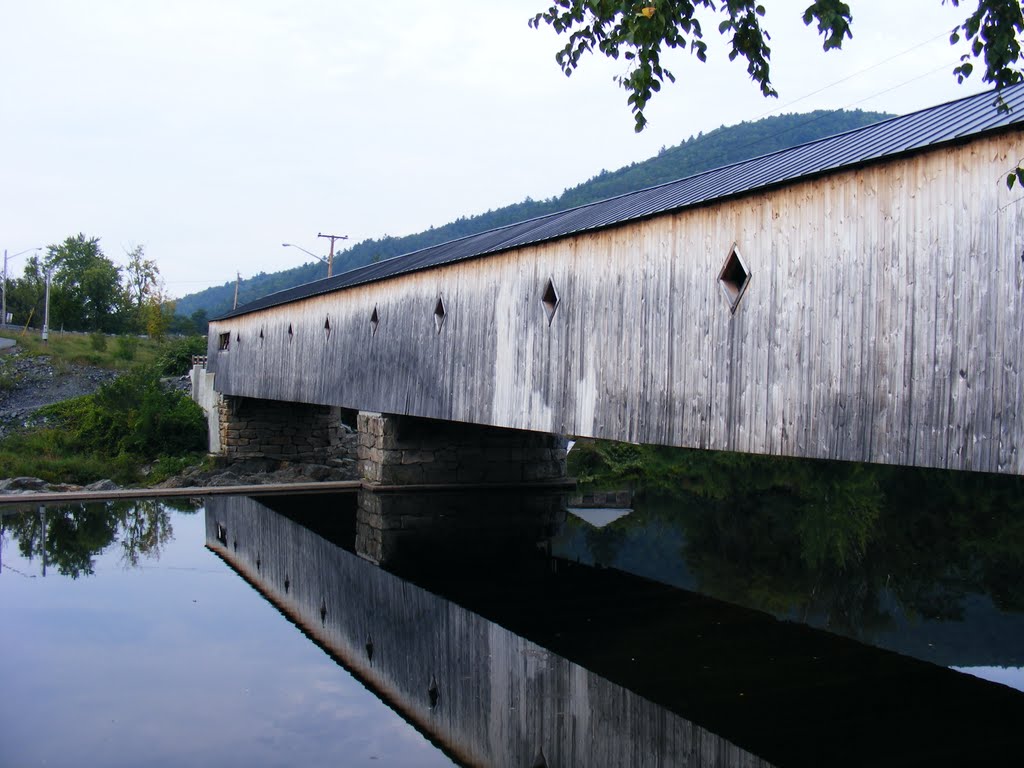 Long covered bridge