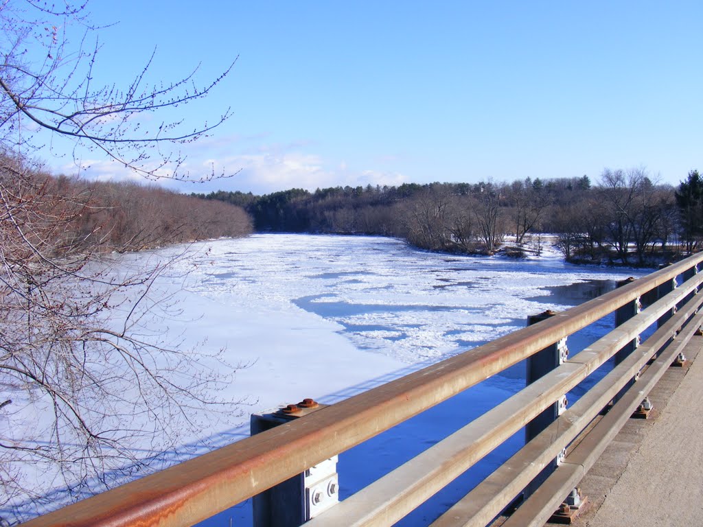 The river used to get safe to walk on, or at least we used to do it.