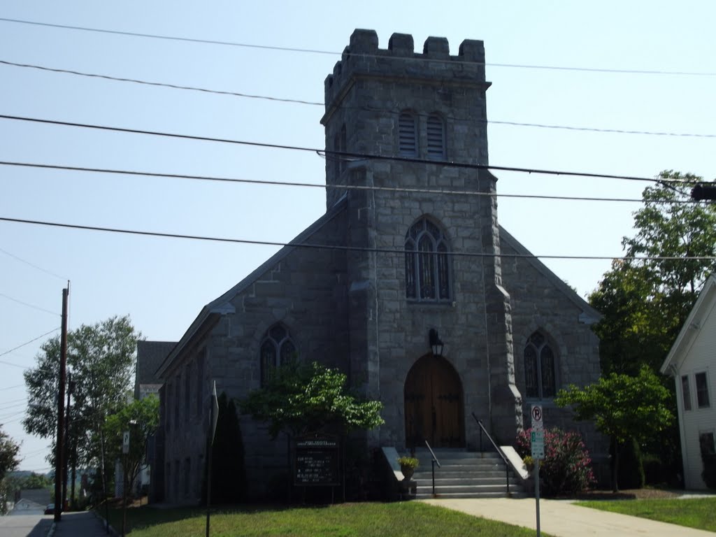 Greek orthodox church where the soup kitchen serves.