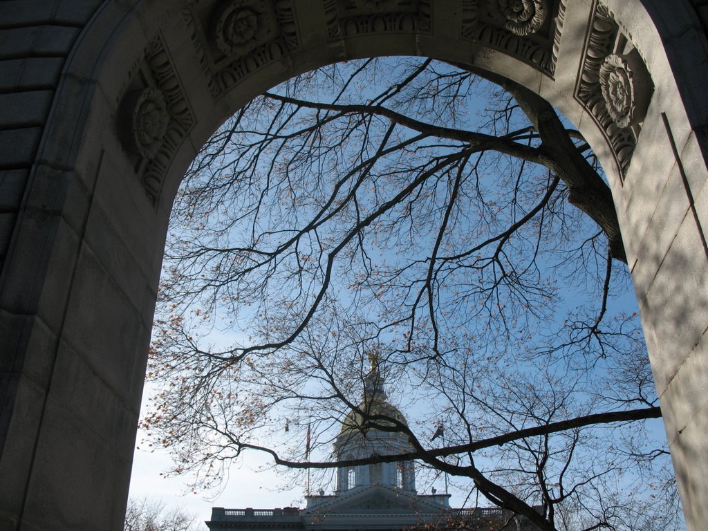 Capitol through the arch