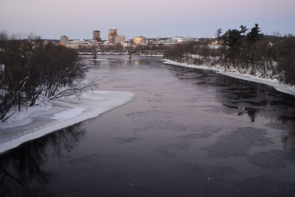 Manchester and Merrimack River