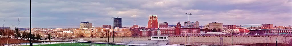 Manchester New Hampshire Skyline