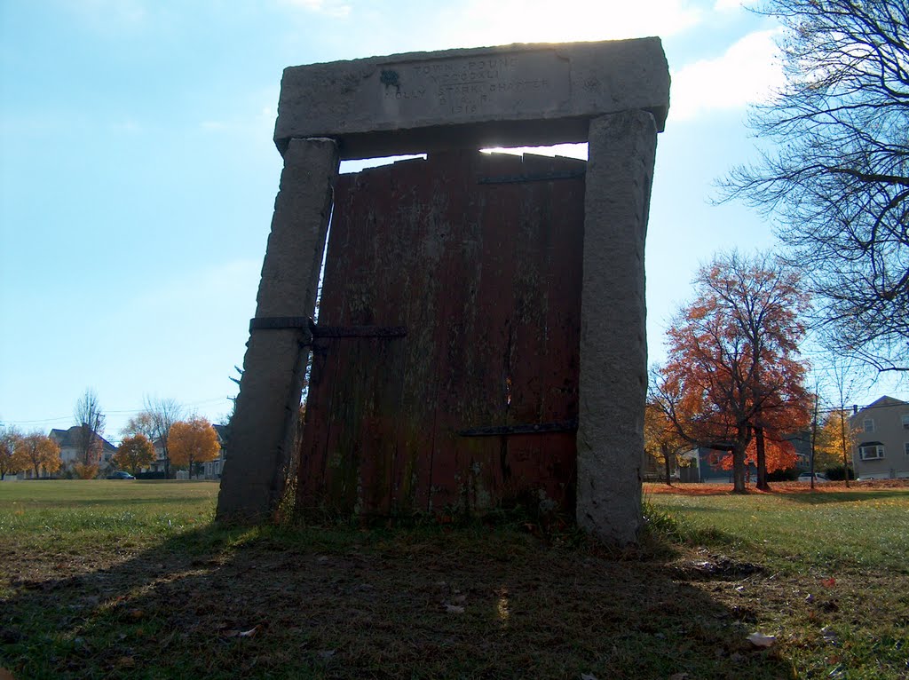 old town pound door