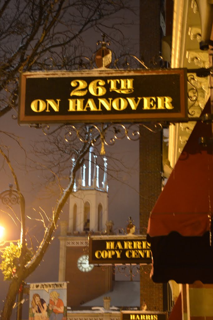 City Hall & Hanover Street, Manchester, New Hampshire