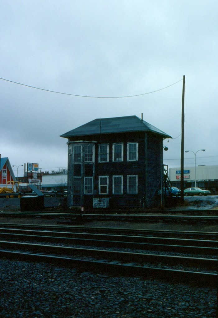 Boston and Maine Railroad Yard Office at Manchester, NH