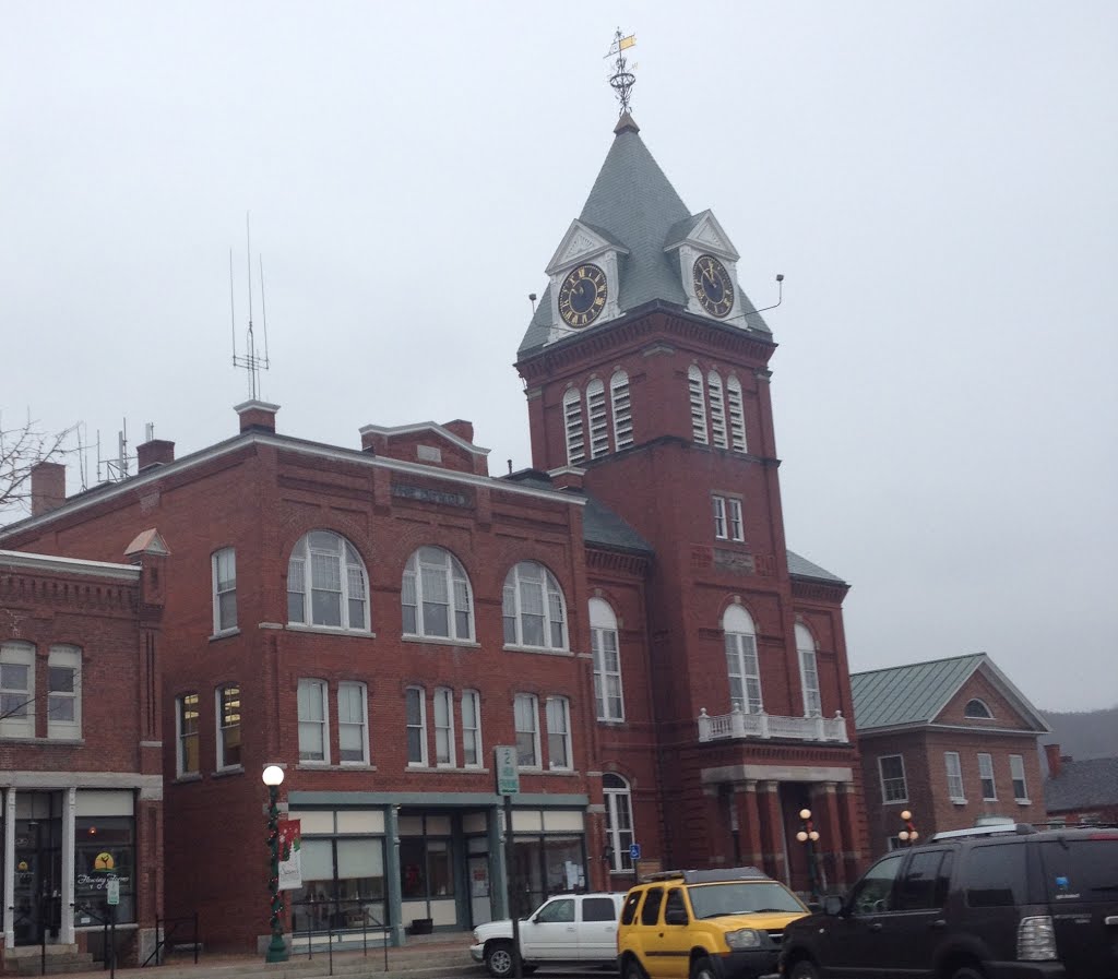 Sullivan County Court House in Newport New Hampshire.