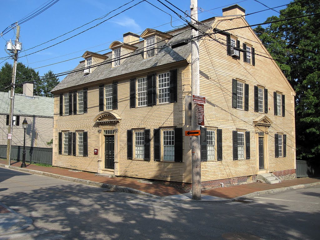 Historical house at Court St., Portsmouth, NH