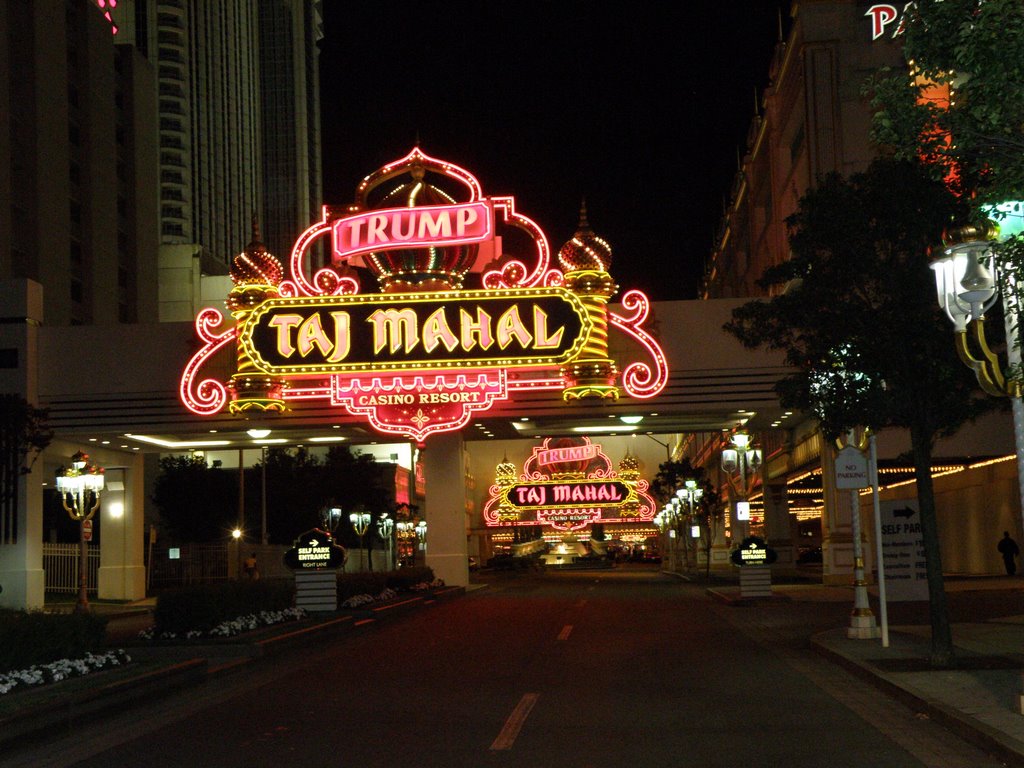 TAJ MAHAL at Atlantic City NJ.