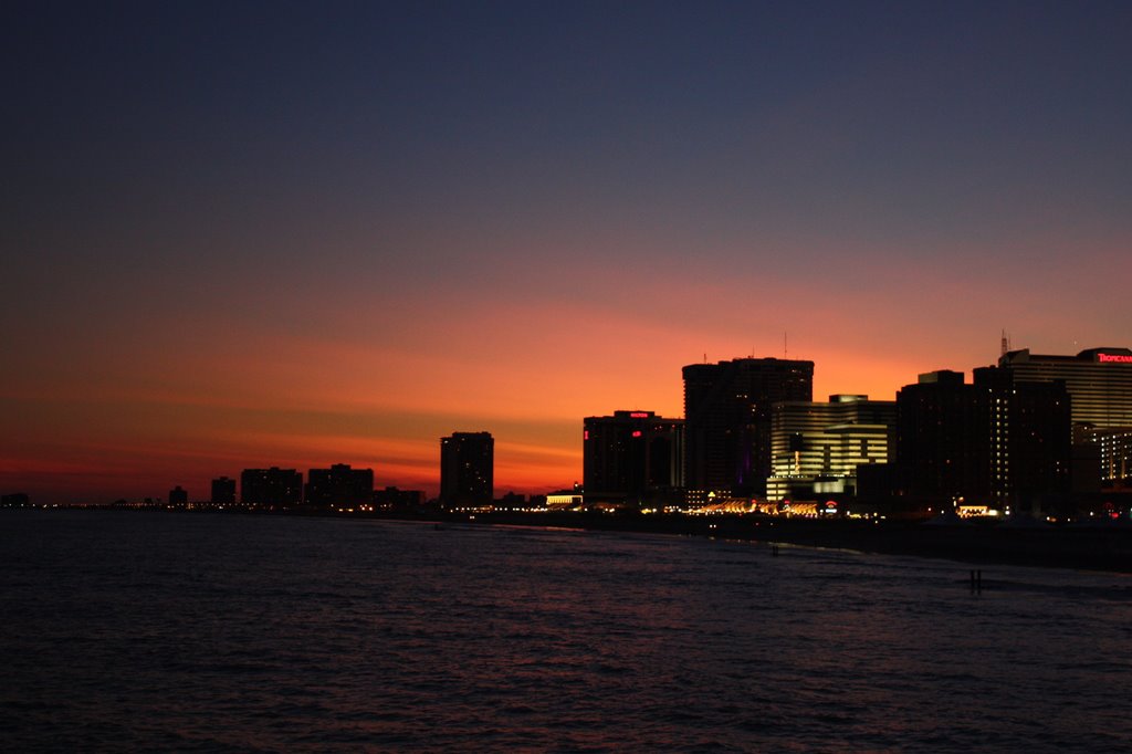 Sunset In Atlantic City