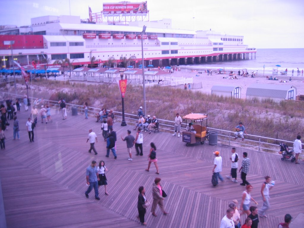 Atlantic City View fro Ceasars (Umm, Color Off)