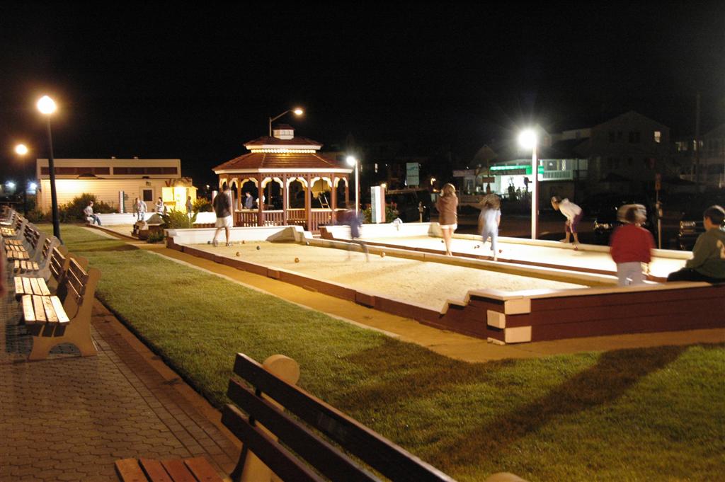 Bocci at Night