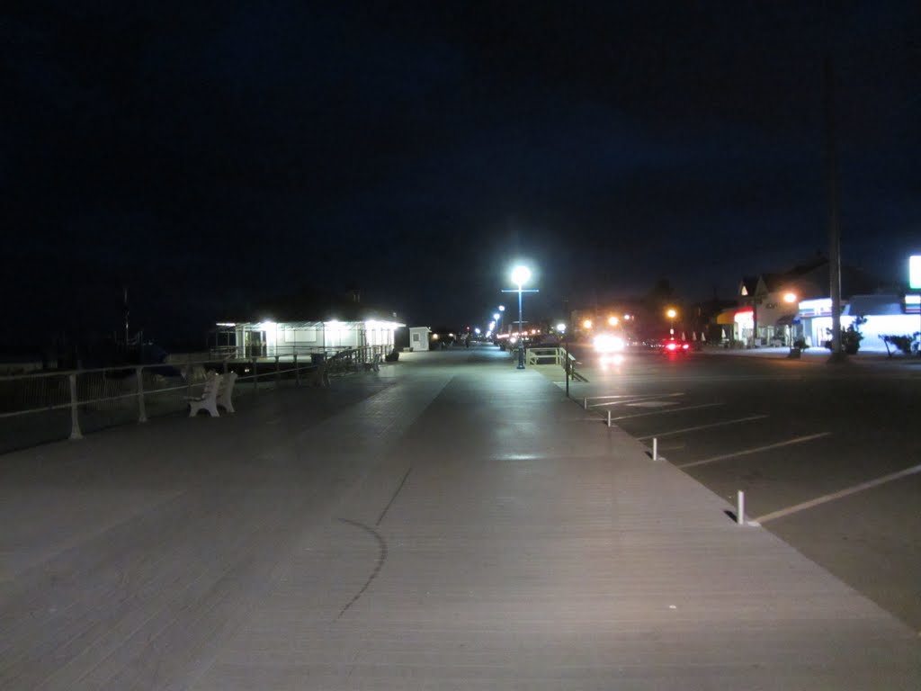 The Boardwalk At Night