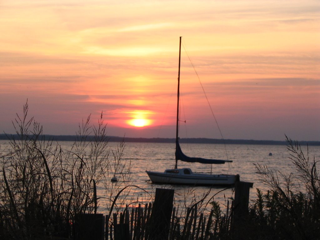 Bayside sunset Lavallette2