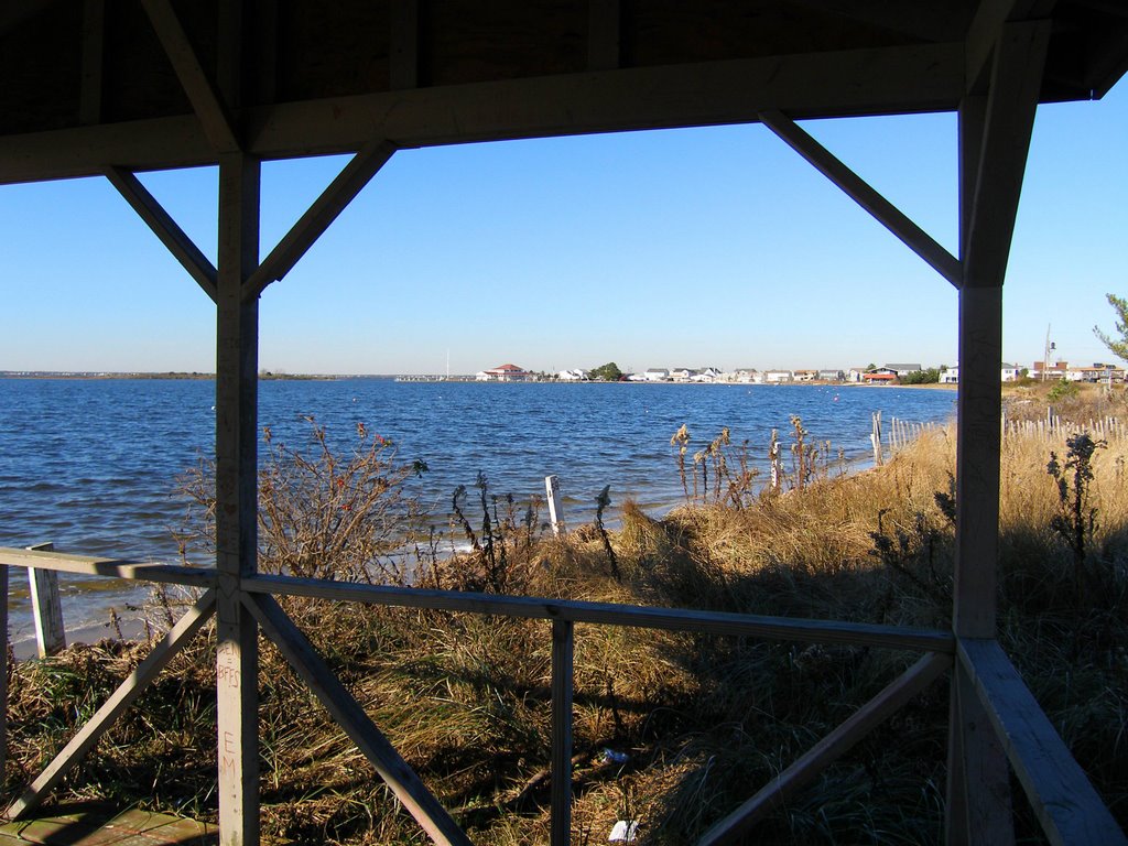 facing north at the summer homes