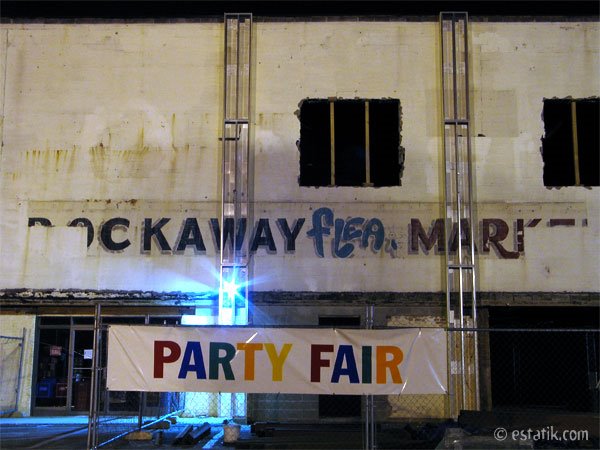 Old Rockaway Flea Market sign
