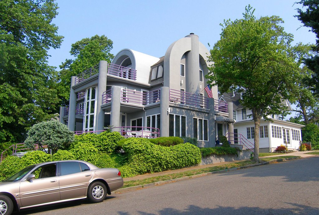 Modern House across the street