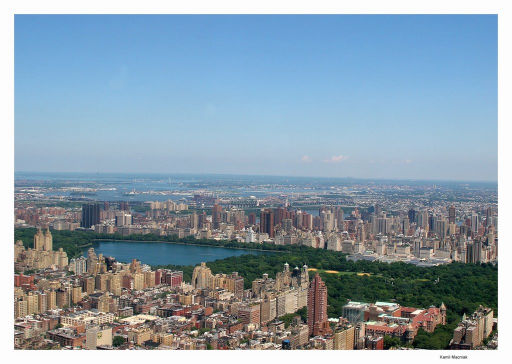 New York from heli