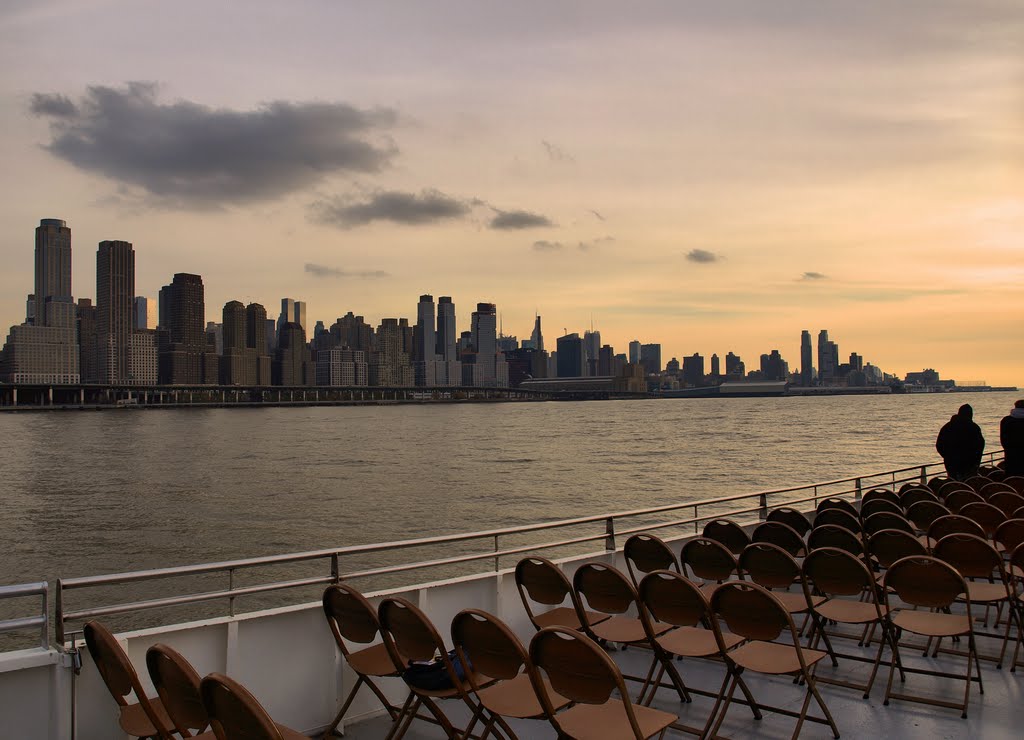 NYC Hudson riverside