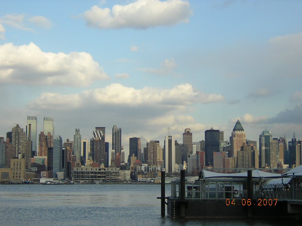 NYC From Port Imperial Ferry Terminal 4-6-2007