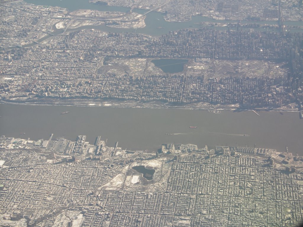 New York City - from a plane
