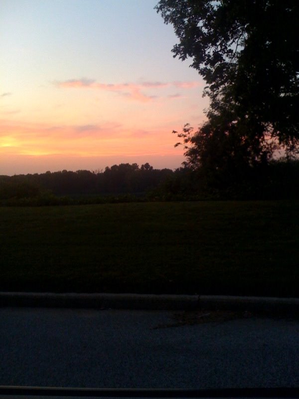 Rancocas Creek Sunset , Riverside Dr