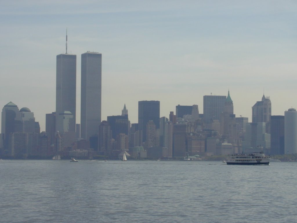 Manhattan, twin towers