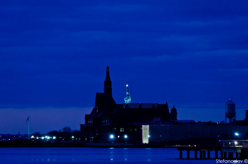 Liberty in Blue