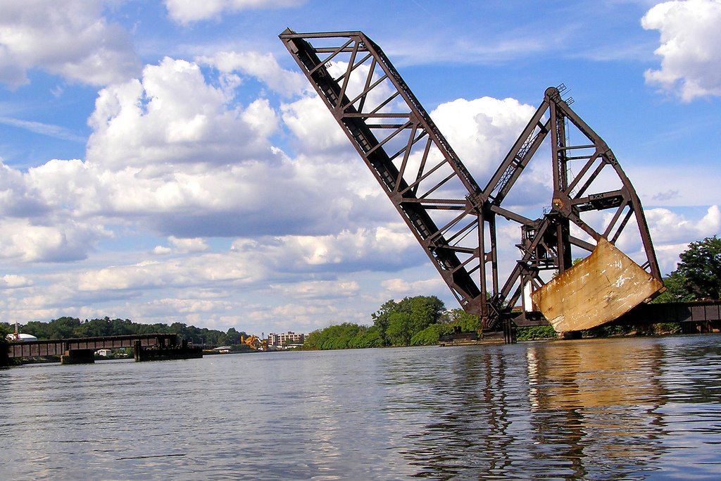 NX Bascule Bridge over the Passaic River, New Jersey