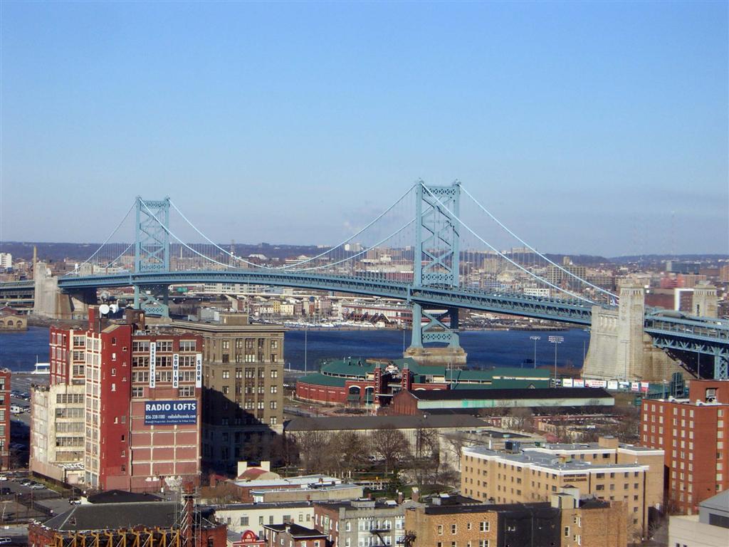 Ben Franklin Bridge, Camden, NJ