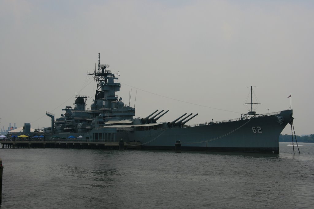 Battleship on Deleware River