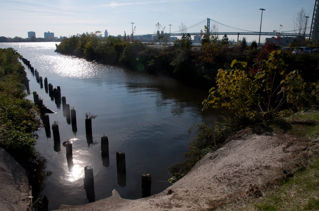 Ben Franklin Bridge View from Sugarhouse Casino