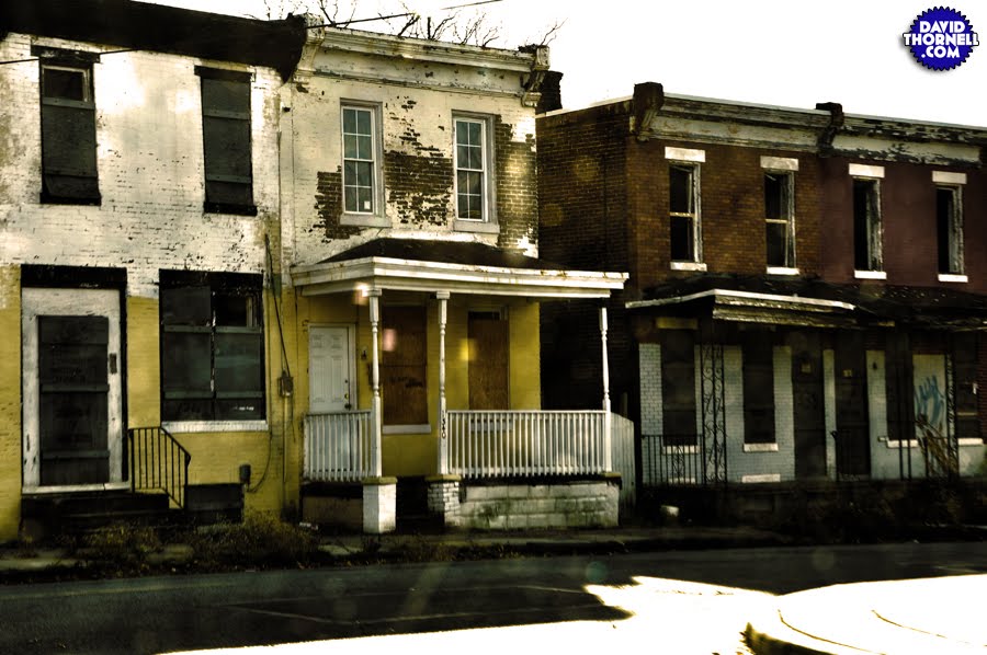 Slums of Camden NJ by David Thornell
