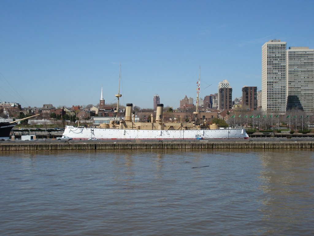 In Philadelphia City - USS Olympia C6 - C-6 - C 6