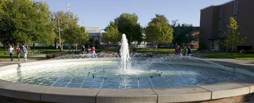 The University of Nebraska at Kearney Campus Fountain