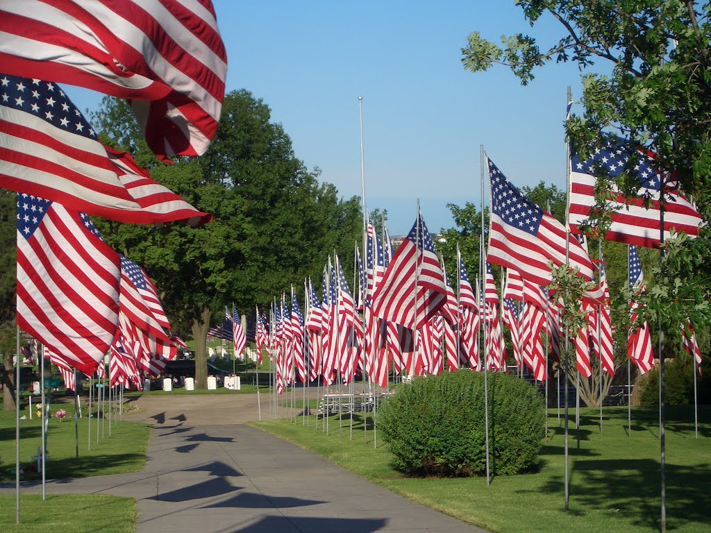 Kearney Cemetery on Veterans Day