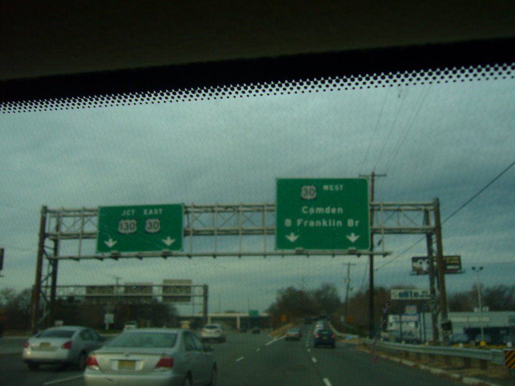Mapped to exit right to route 30