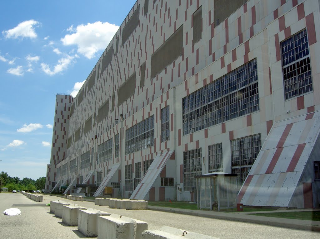 Part of one side of Hindenburg Hangar