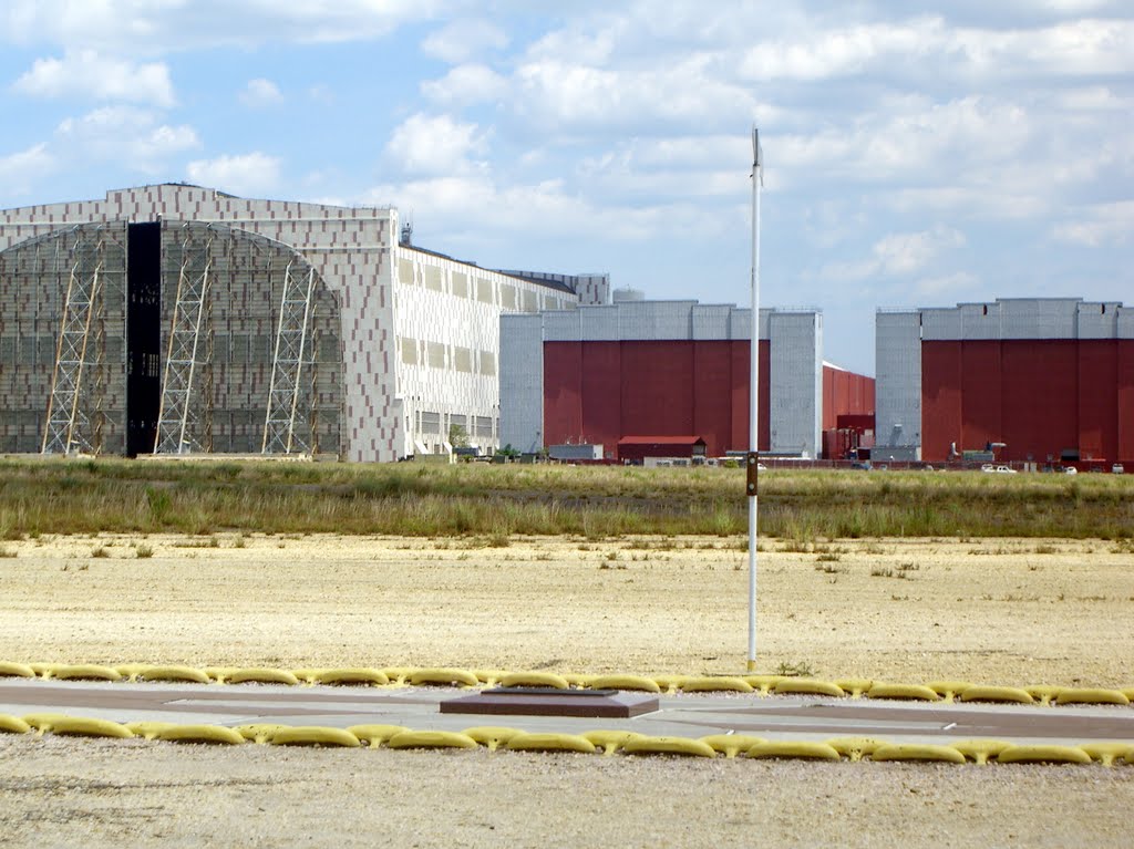 Hindenburg Air Ship Blimp Hangar
