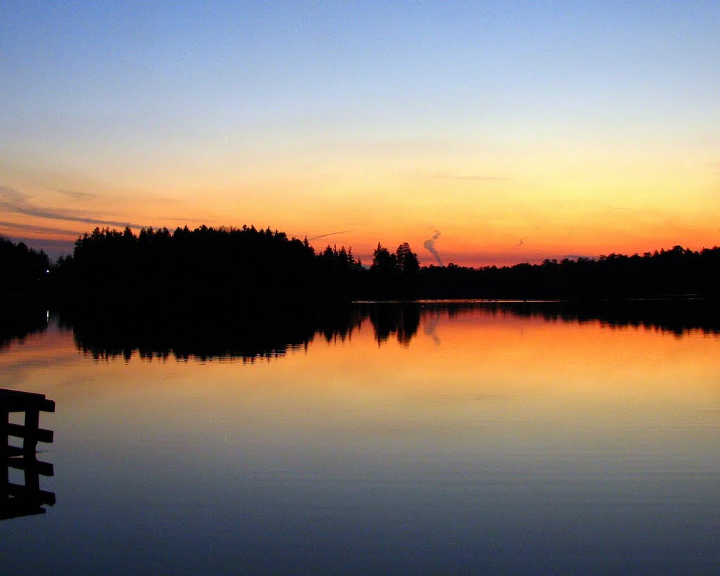 Sunset Lakehurst Lake