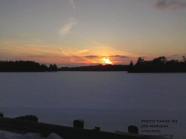 Lakehurst Lake Sunset