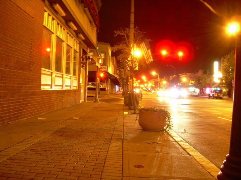 Linden at night
