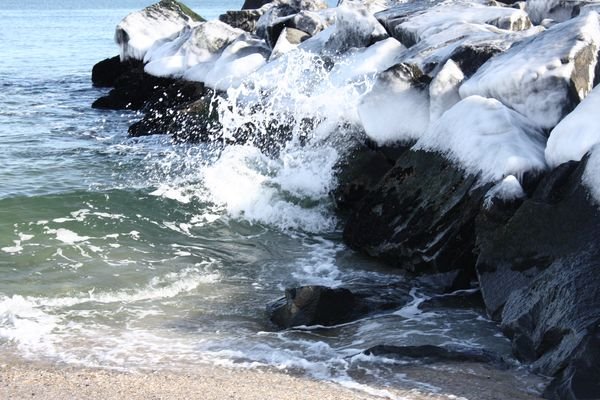 Icy Rocks