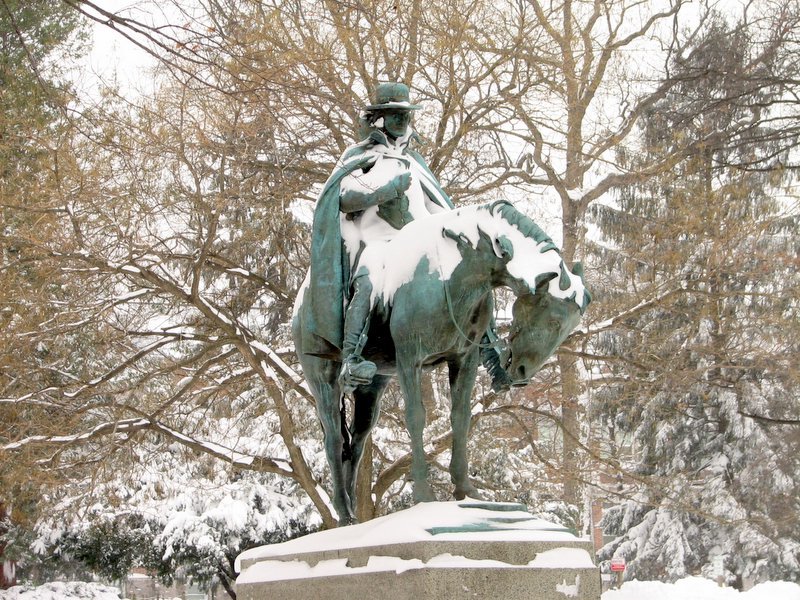 Francis Asbury statue, Drew University (Madison, NJ)