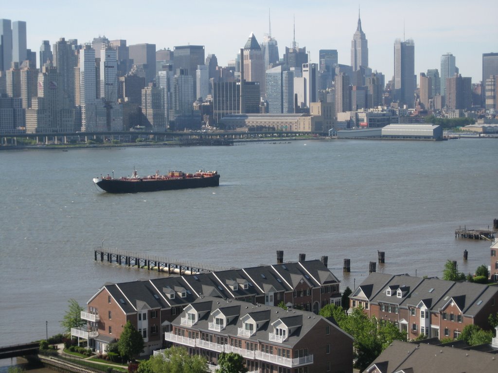 View of NYC from the Galaxy