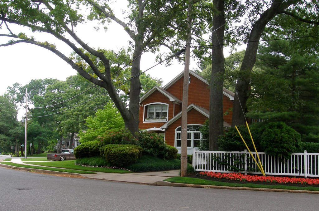 Looking across the street
