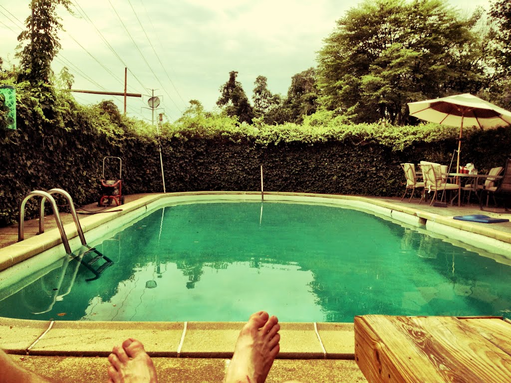 Chillin by the pool